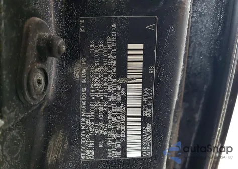 2011 Toyota Sienna Xle z USA, uszkodzony, nr VIN 5TDDK3DC4BS006577